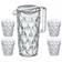 Koziol Crystal Glasses With Kanna 5st 1.6L