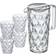 Koziol Crystal Glasses With Brocca 5pcs 1.6L