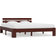 vidaXL Solid Pine Wood 66cm Sengeramme 160X200cm