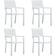 vidaXL 47884 4-pack Garden Dining Chair