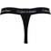 Calvin Klein Cotton Stretch Thong 2-pack - Black