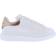 Alexander McQueen Oversized Sneaker W - White/Rose Gold