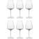 Georg Jensen Bernadotte Rødvinsglas 54cl 6stk