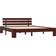 vidaXL Solid Pine Wood 66cm Sängram 180x200cm