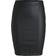 Pieces Coated Mini Skirt - Black