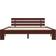 vidaXL Solid Pine Wood 66cm Sängram 180x200cm