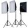 Falcon Eyes 290505, 3 pezzi, 3 pezzi, 336W, 500 x 500 mm, Nero, Bianco
