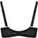 Pour Moi Amour Underwired Non Padded Bra - Black/Scarlet