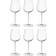 Georg Jensen Sky Verre à Vin Blanc 35cl 6pcs