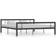 vidaXL Metal 65.5cm Sengeramme 180x200cm