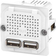 Schneider Electric Fuga 506D0701 2xUSB-lader A+C 2,4A uden afdækning