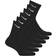 NIKE Everyday Cushioned Training Crew Socks 6-pack - Black/White