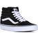 Vans Ward Hi Suede Canvas - Black/White