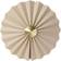 Hübsch Pliss Beige Wall light ∅ 48cm