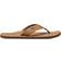 Reef Leather Smoothy Teenslippers - Bruin