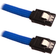 Dutzo Sleeved 7 Pin SATA-SATA 0.3m