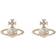 Vivienne Westwood Mayfair Bas Relief Earrings - Gold/Transparent