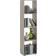 FMD Standing 4 Compartments Book Shelf 138.5cm