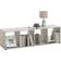 FMD Standing 4 Compartments Bokhylla 138.5cm