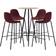vidaXL 3051175 Bargrupp, 1 Bord inkl. 4 Stolar