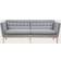 Nielaus AH 70 Sofa 212cm 3 personers