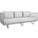 Cane-Line Nest 3-seat Hagesofa