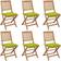 vidaXL 3065508 6-pack Havestol