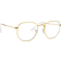 Ray-Ban Hexagonal Blue-Light Clear RB3548 - Men's Clear/Gold