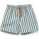 Liewood Duke Board Shorts - Stripe Peppermint/White