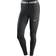 NIKE Pro Women's Mid Rise Mesh Paneled Leggings - Black/White