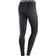 NIKE Pro Women's Mid Rise Mesh Paneled Leggings - Black/White