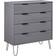 vidaXL 321126 Chest of Drawer 76.5x90.3cm