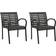 vidaXL 312034 2-pack Trädgårdsmatstol