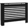 vidaXL Cache-radiateur Noir 112x19x81 cm MDF