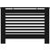 vidaXL Cache-radiateur Noir 112x19x81 cm MDF