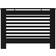 vidaXL Radiatorombouw 112 x 19 x 81 cm MDF Zwart