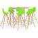 vidaXL 3056294 Bargrupp, 1 Bord inkl. 6 Stolar