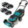 Makita DLM530PT4 Batteridriven gräsklippare