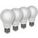 Philips LED spot Standard 8W/827 (60W) Frosted 4-pack E27