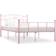 vidaXL Metal 95cm Sengeramme 140X200cm