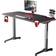 Ultradesk Frag Gaming Desk - Red, 1400x660x760mm