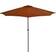 vidaXL Half Balcony Parasol 135cm