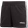 Adidas Girls 3 Stripe Shorts White/Black