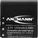 Ansmann A-Cas NP 40 Batterie Li-Ion 1200 mAh pour Casio YC-430 EXILIM ZOOM EX-Z30, Z300, Z400, Z450 High Speed EXILIM EX-FC100, FC150