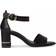 Tamaris Heeled Sandal - Black Croco/Black