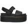 Dr. Martens Voss Quad Sandalenen Met Band - Black Hydro