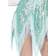 Leg Avenue Foxtrot Flirt Aqua