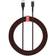 PDP Switch USB Type C Charging Cable - Black/Red