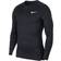 Nike Pro LS Top - White/Black