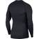 NIKE Pro Tight-Fit Long-Sleeve Top Men - Black/White